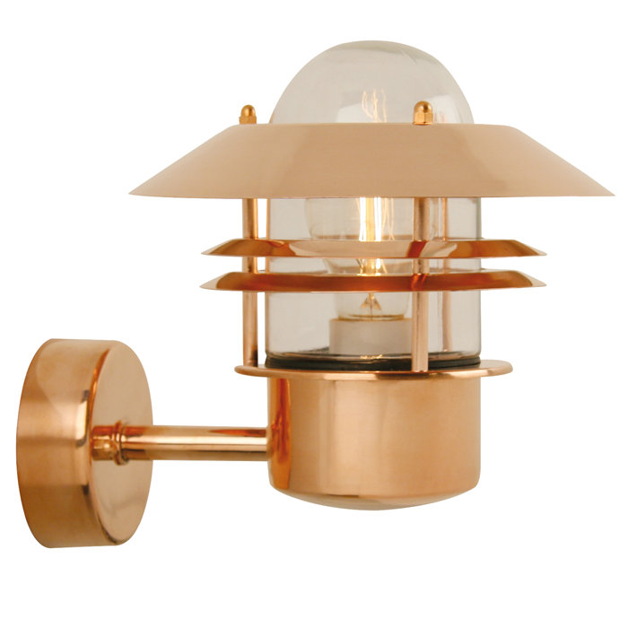Vägglampa Blokhus Koppar Nordlux